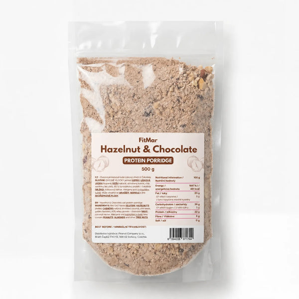 FitMar Protein-Haferbrei Haselnuss und Schokolade 500 g
