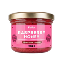 Maliny v medu | Pastovaný med s Lyo ovocem