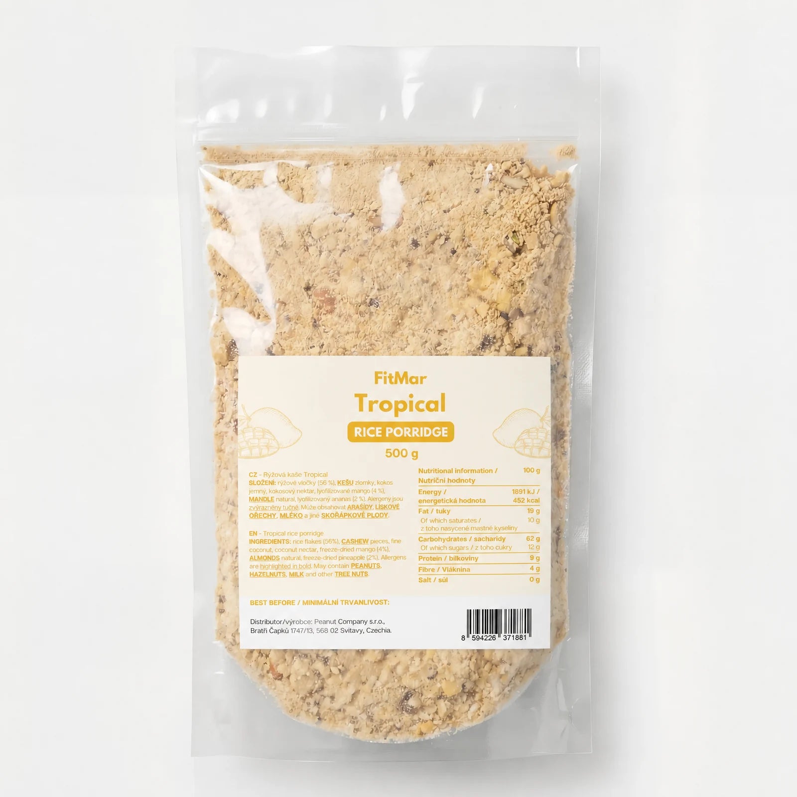FitMar Reisbrei Tropisch 500 g