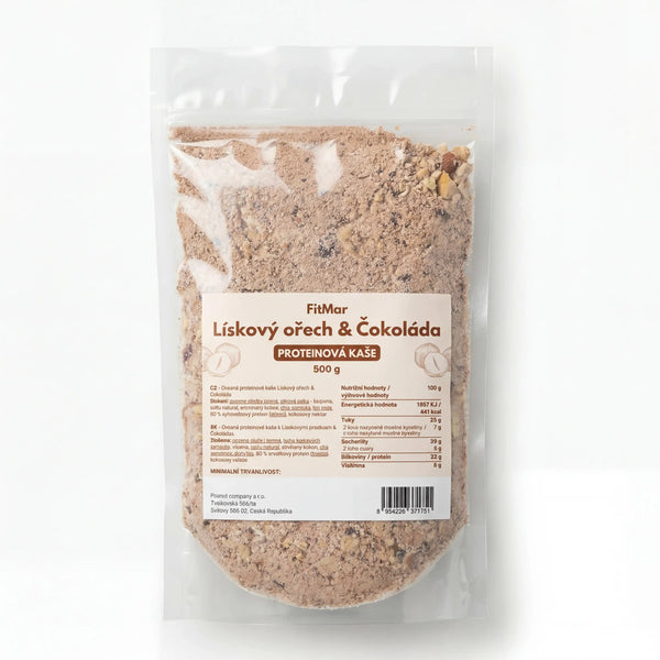 FitMar Protein-Haferbrei Haselnuss und Schokolade 500 g