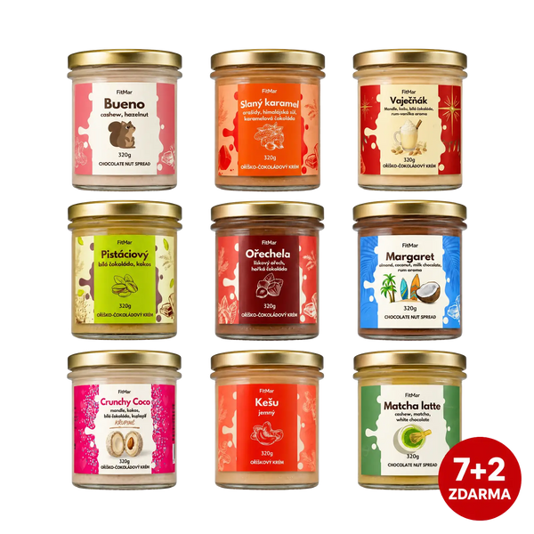 Probierpaket mit Cremes 8 x 190g