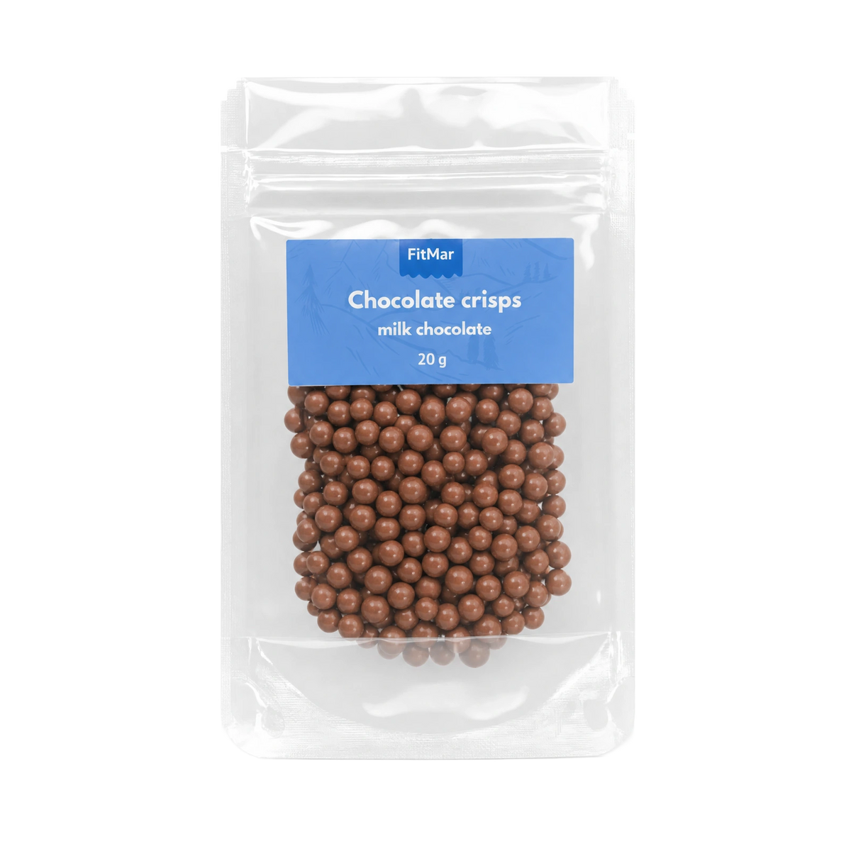 Crunchies für Creme - Milchschokolade 15g