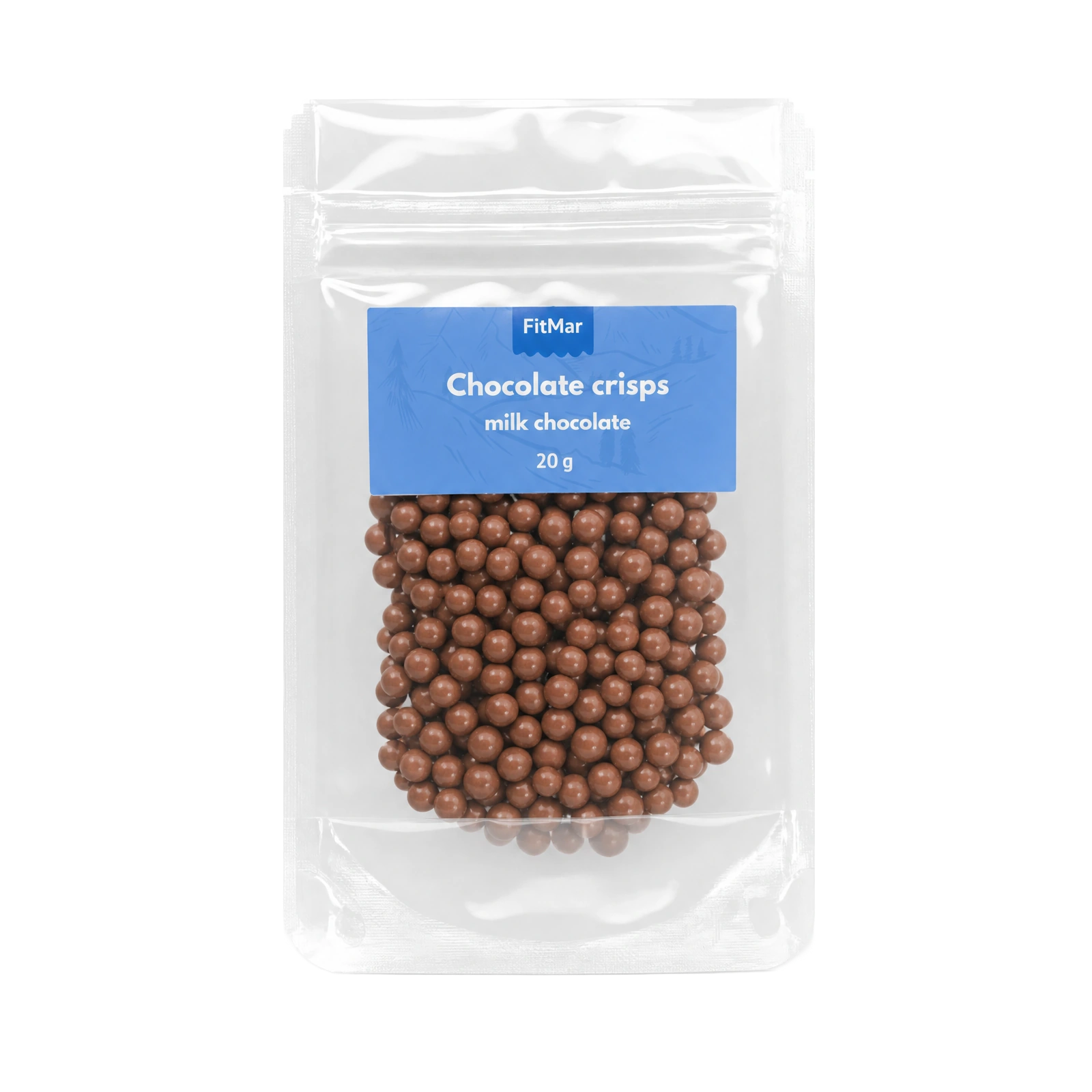 Crunchies für Creme - Milchschokolade 15g