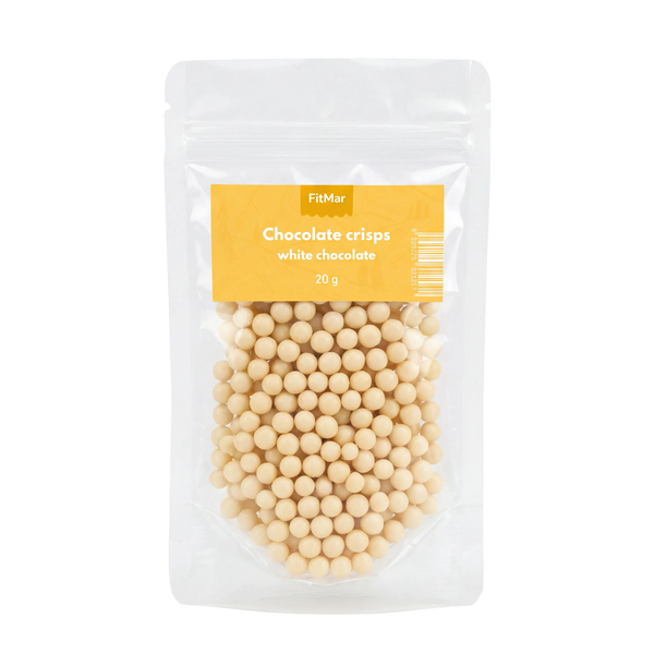 Crunchies für Creme - weiße Schokolade 15g